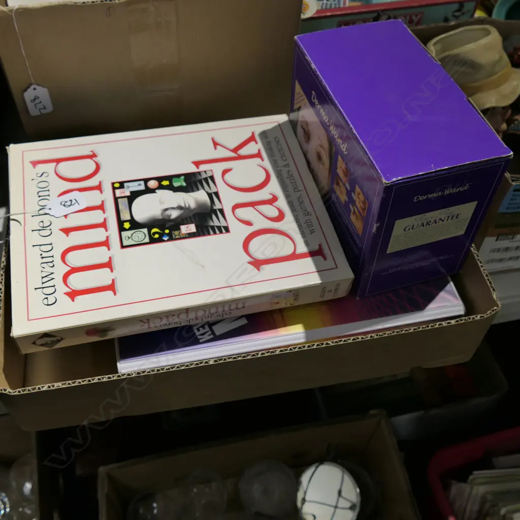 DERMA WAND/ SUDOKU GAME/ 2 MEMORY BOOKS Image 1++