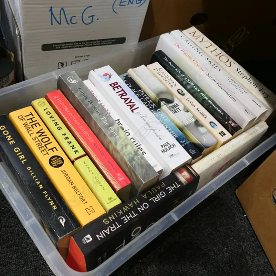 BOX OF BOOKS 