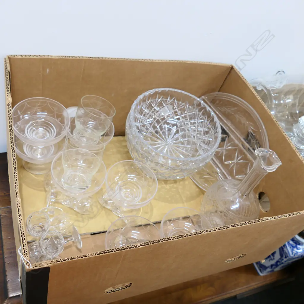 BOX LOT ASST. CRYSTAL Image 1++