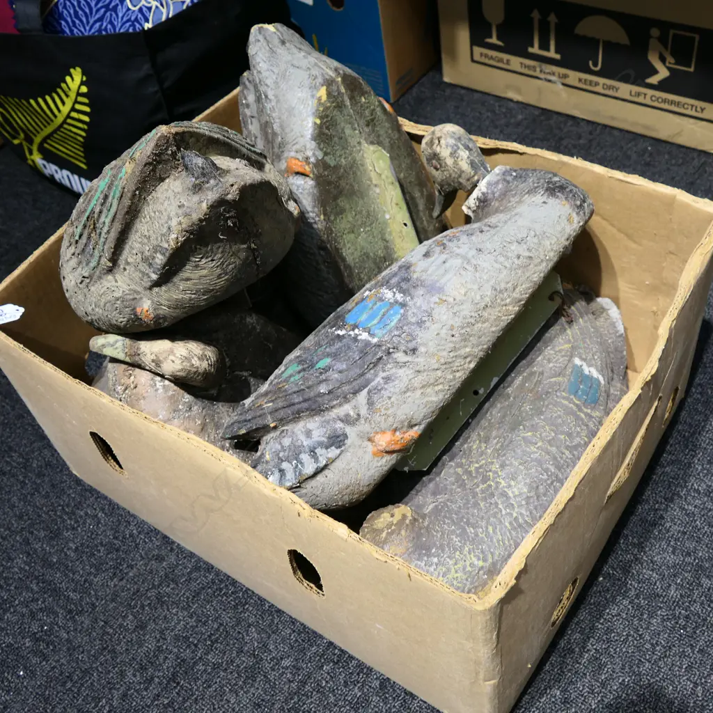 BOX LOT DUCK DECOYS Image 1++