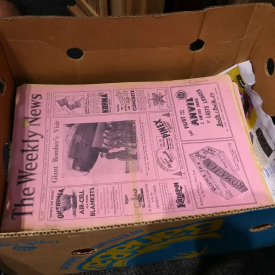 BOX 30 WEEKLY NEWS 1941-1949