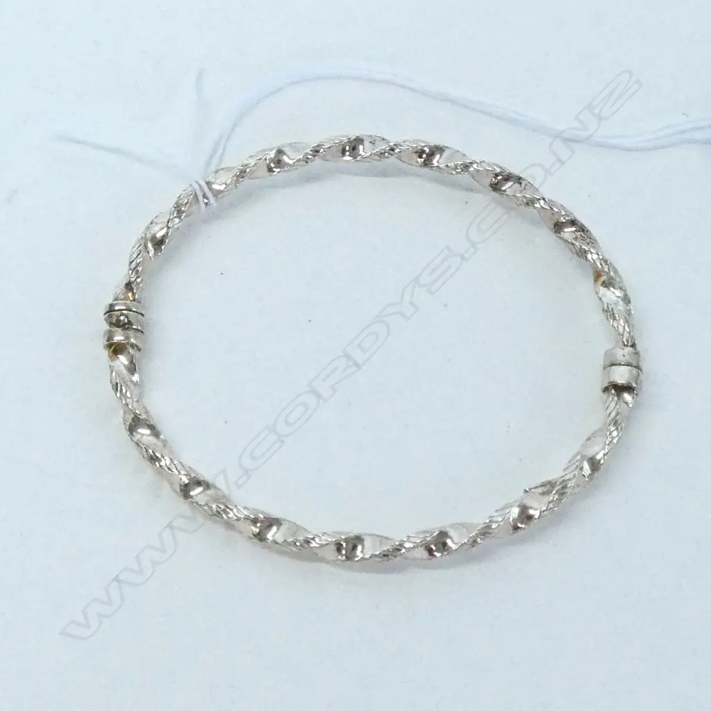 STG SILVER ROPE DESIGN BRACELET Image 1++