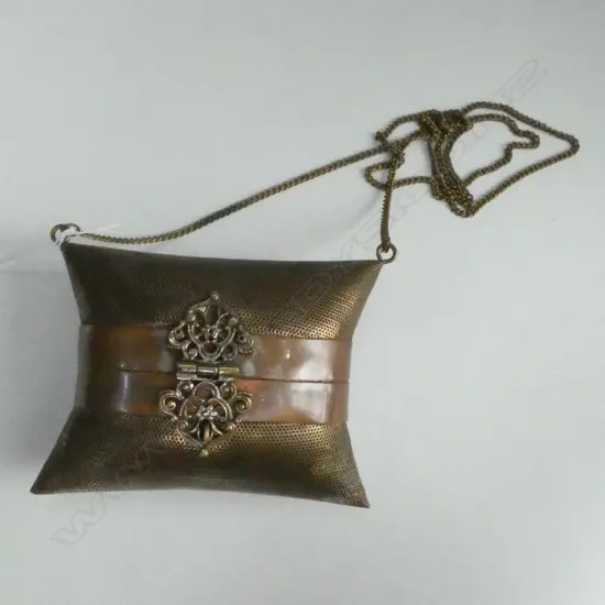 ARTS AND CRAFTS COPPER HANDBAG/PURSE