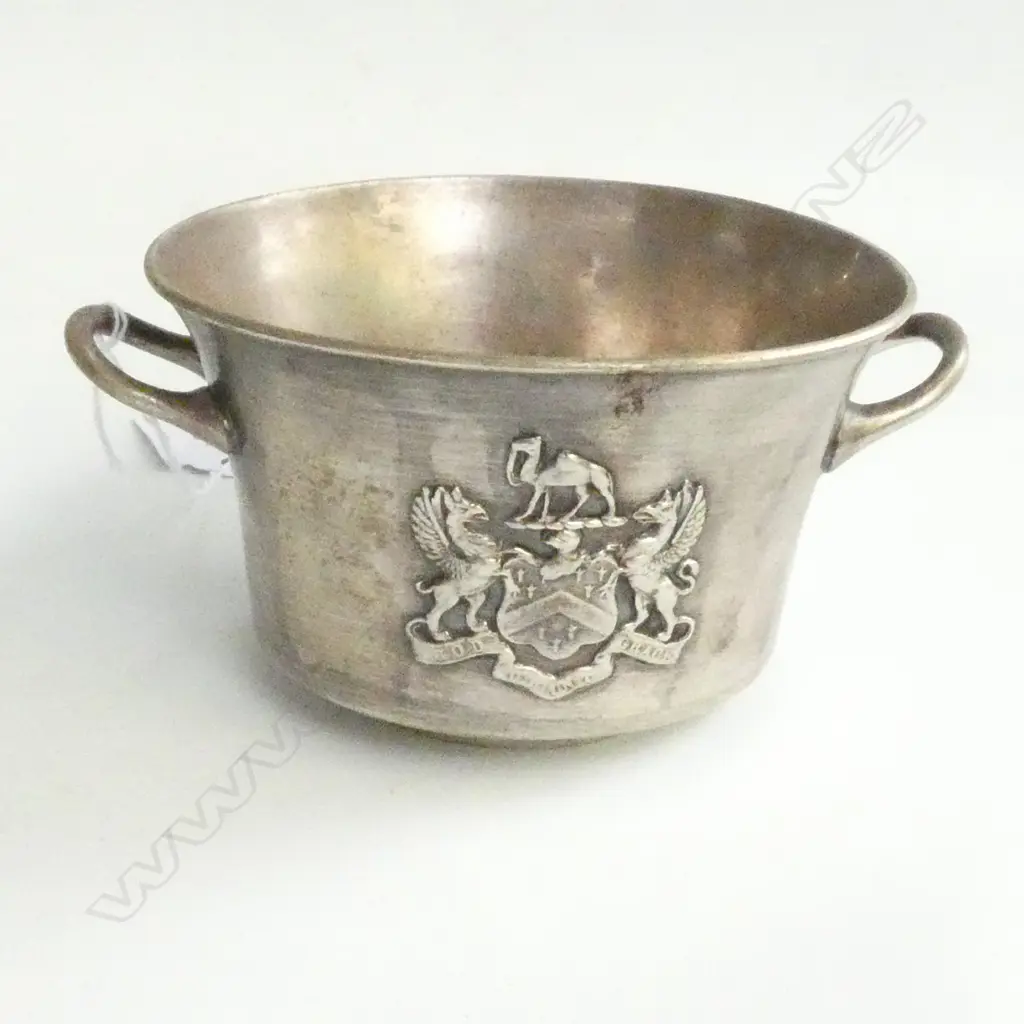STG SILVER 2 HANDLED CUP, H. 60 MM 136 GM Image 1++