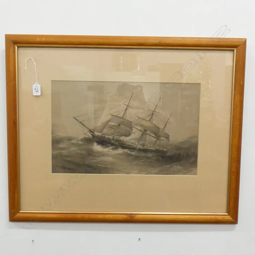 CLIPPER SHIP 'BLACKWALL' PRINT 700 X 560MM Image 1++