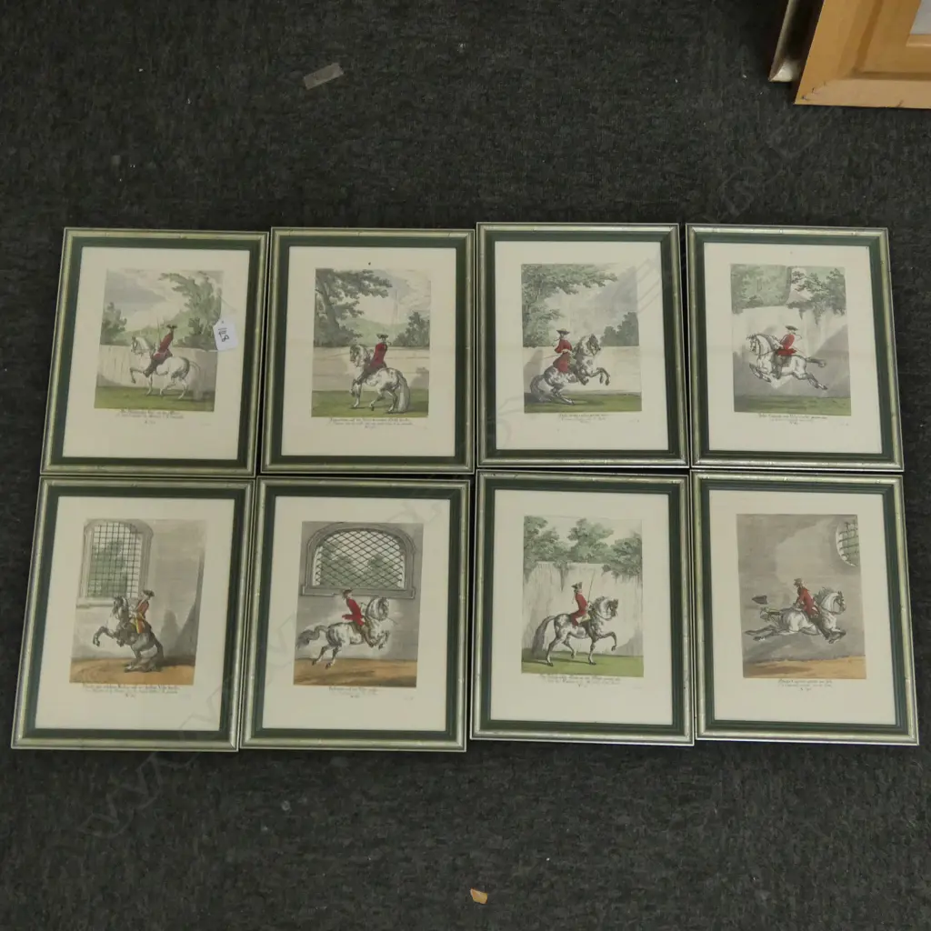 8 ASST HORSE PRINTS 280 X 220 MM Image 1++