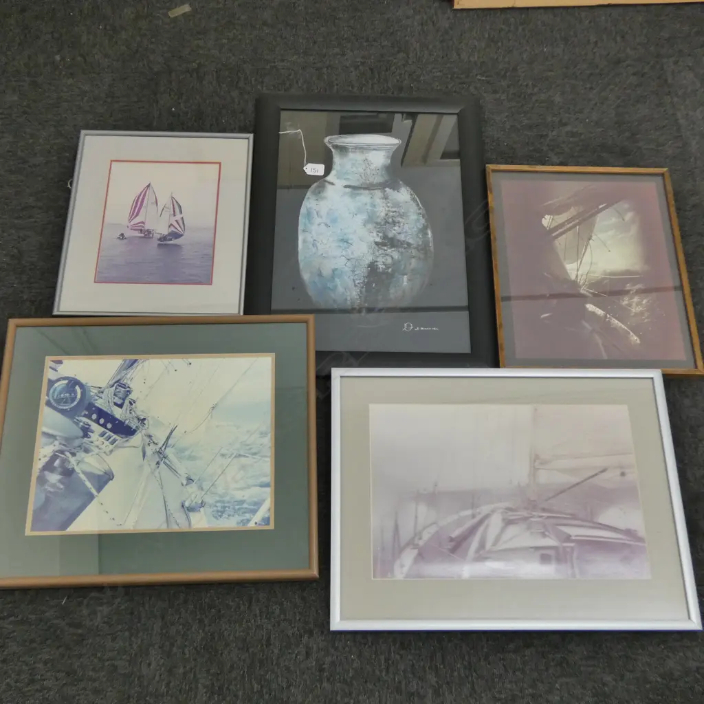 4 SAILING PHOTOS + ONE OTHER Image 1++