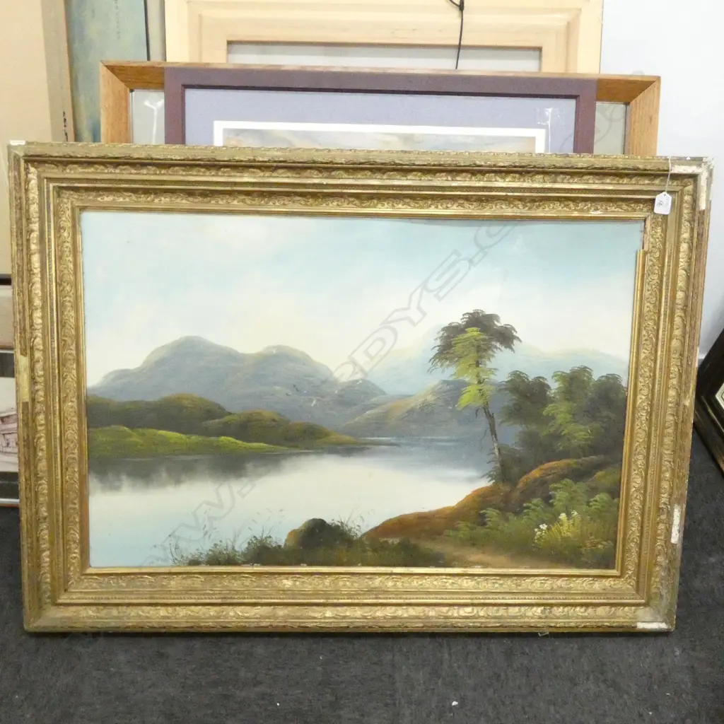 COLONIAL OIL ON BOARD 1110 X 800MM AF Image 1++