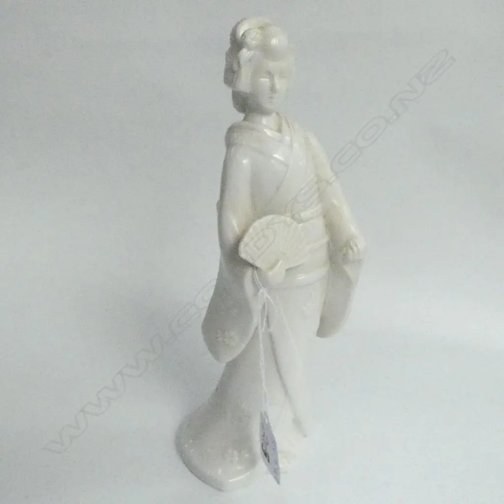 BLANC DE CHINE FIGURE LADY WITH FAN H 230 M Image 1++