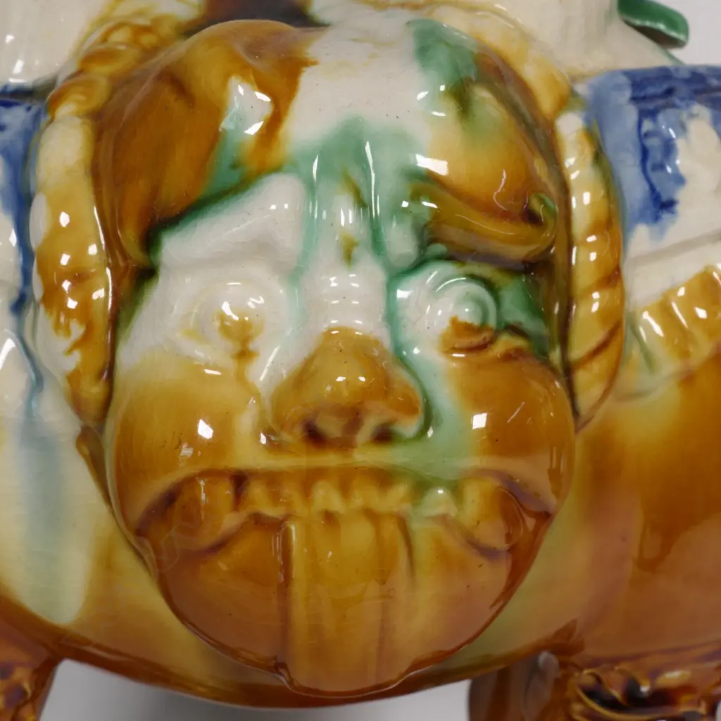 PR OF MED TANG STYLE SANCAI GLAZE CAMELS, H. 310MM Image 1++