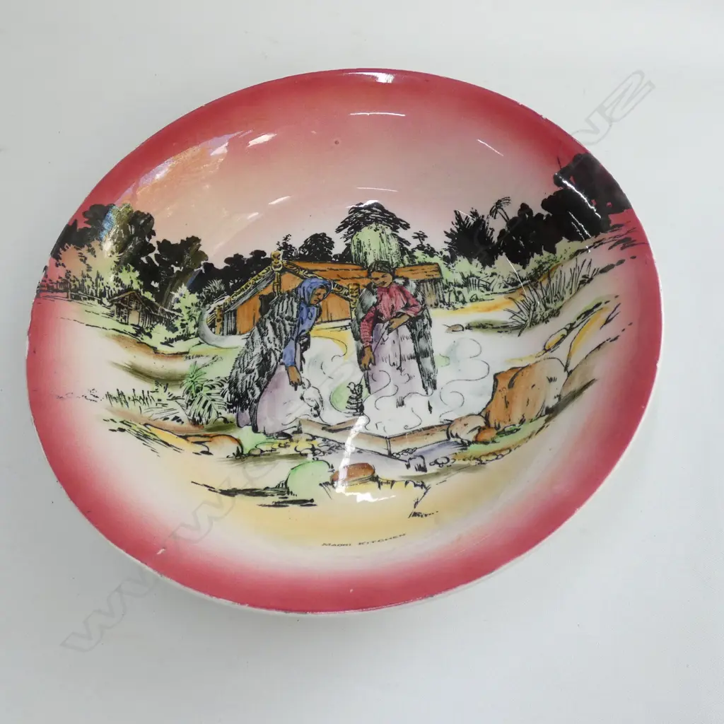GRIMWADES MAORI WARE 'MAORI KITCHEN' BOWL, DIA. 230MM Image 1++