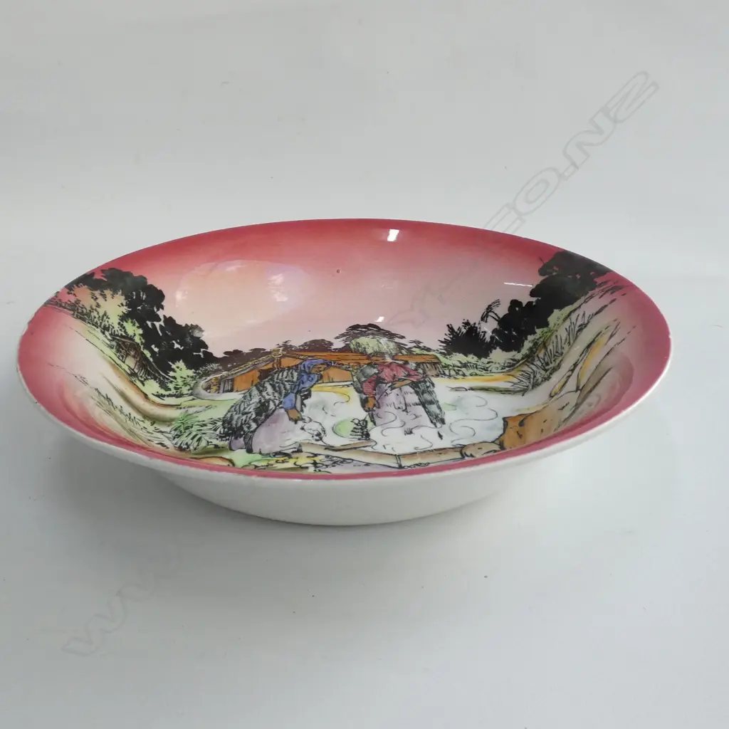 GRIMWADES MAORI WARE 'MAORI KITCHEN' BOWL, DIA. 230MM Image 1++