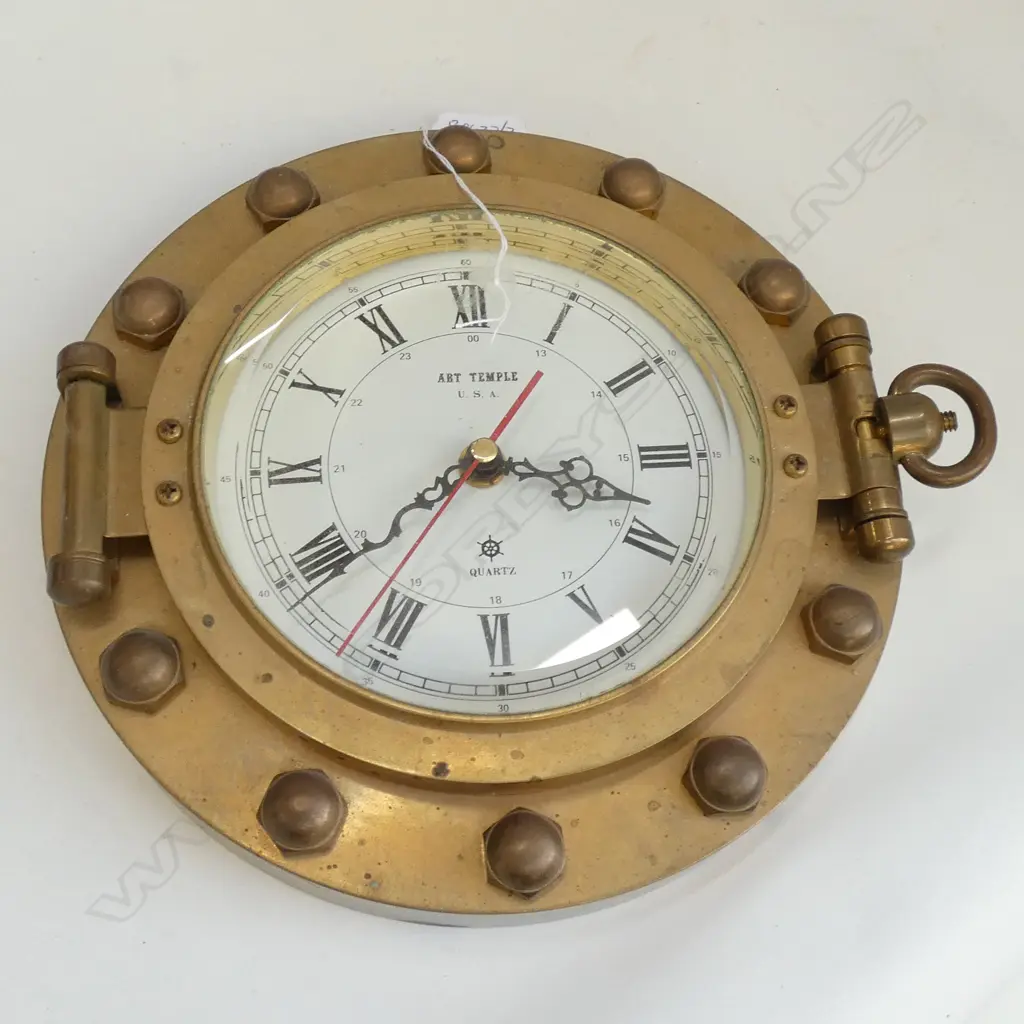PORT HOLE CLOCK D 250 MM Image 1++