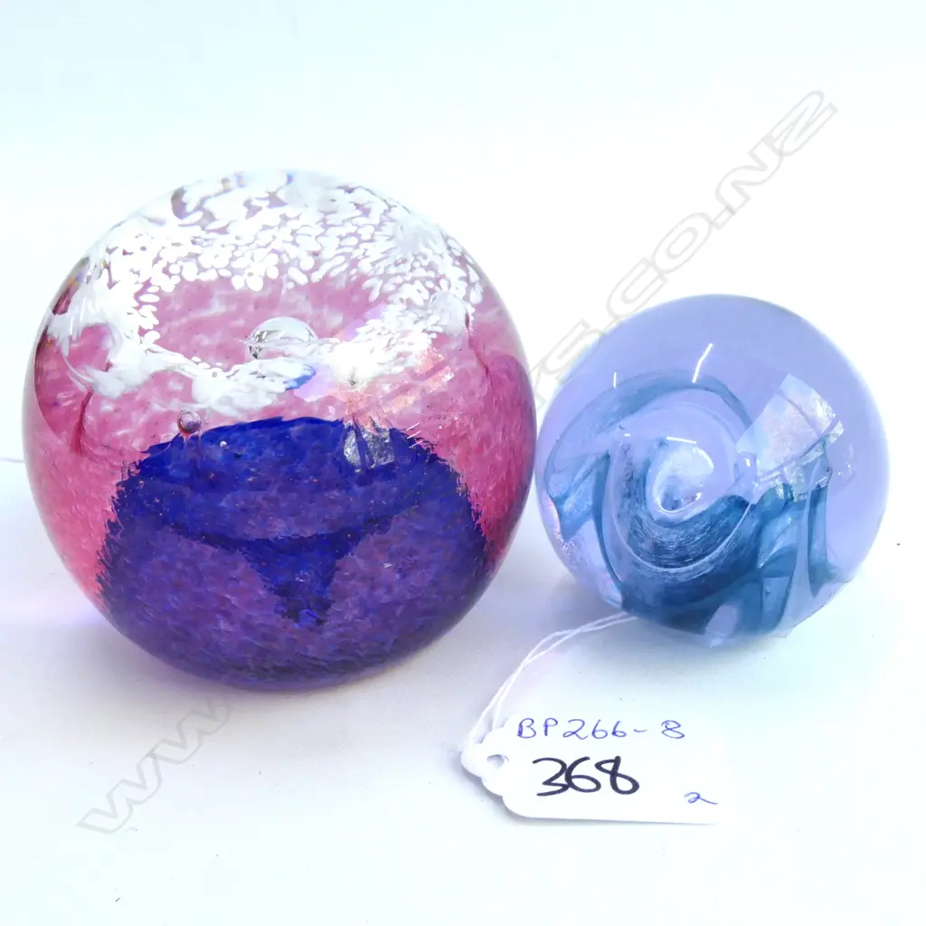 TWO CAITHNESS PAPERWEIGHTS Image 1++