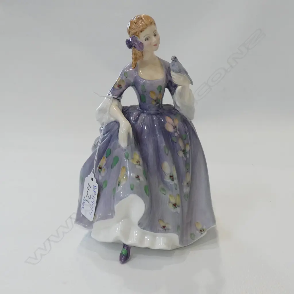R/DOULTON FIGURE NICOLA + BOX  Image 1++