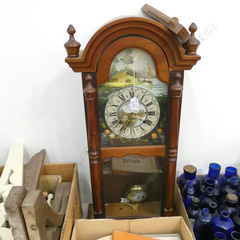 WALL CLOCK GLASS H. 900MM  Image 1++