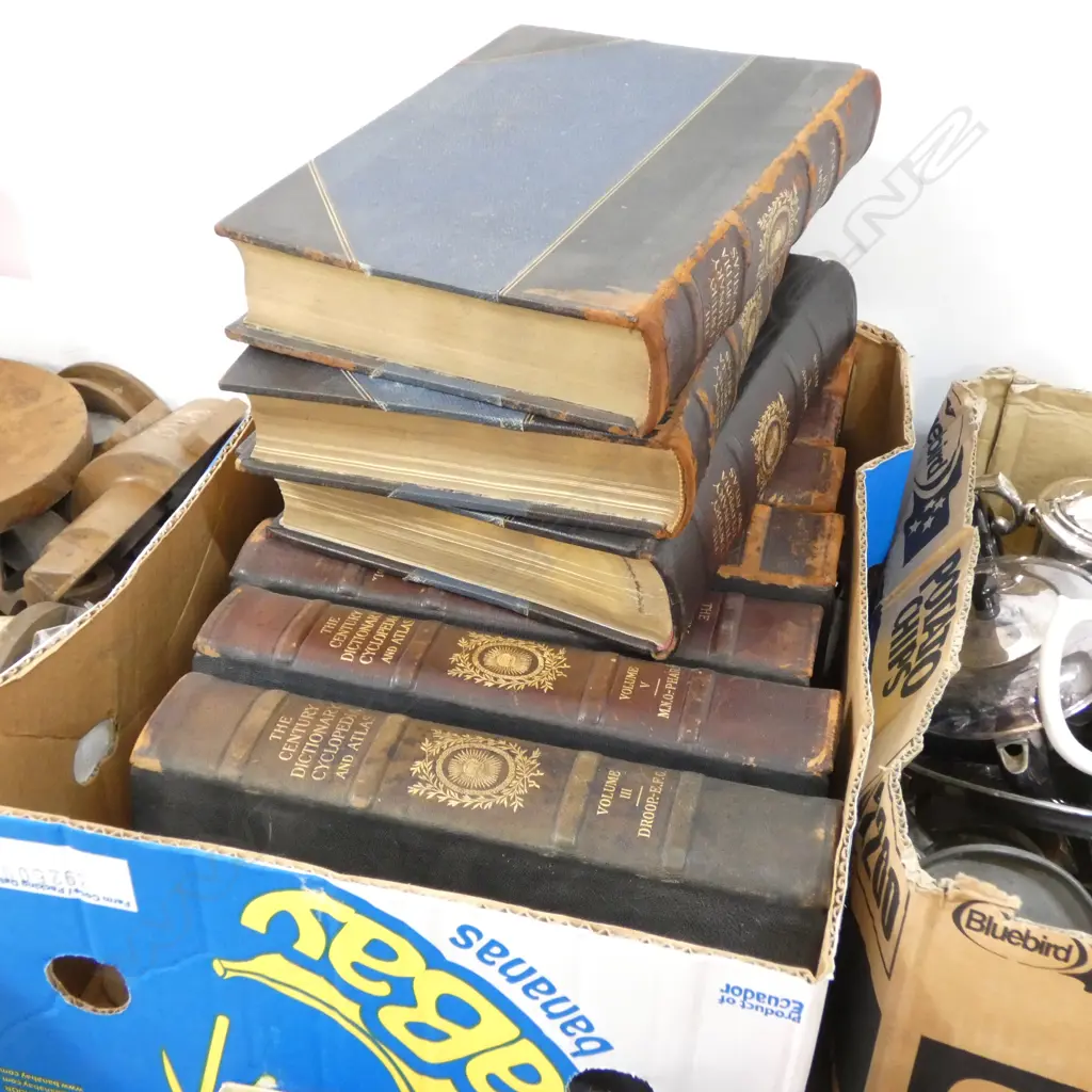 BOX LOT 10x 'THE CENTURY DICTIONARY AND ATLAS'  Image 1++