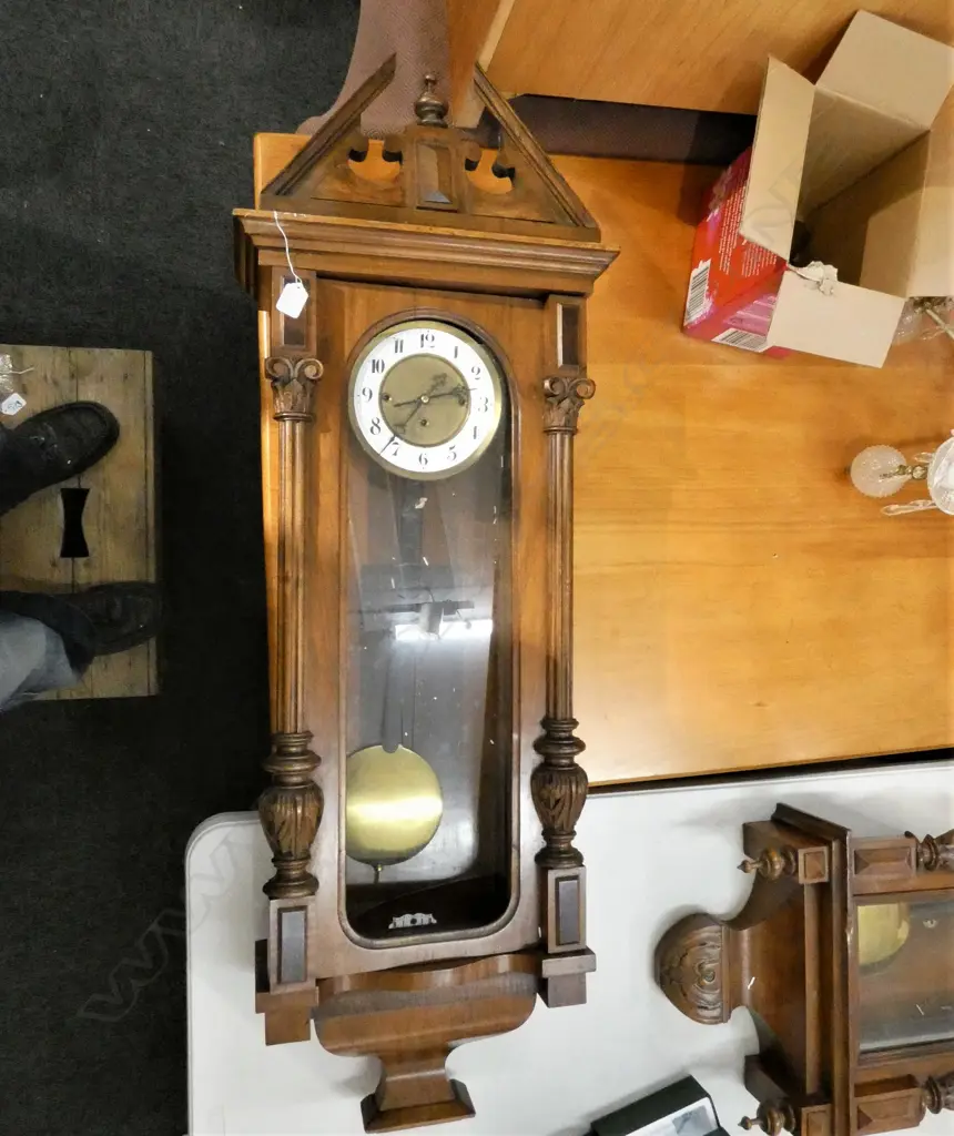 WALL CLOCK GLASS AF H. 1050MM Image 1++