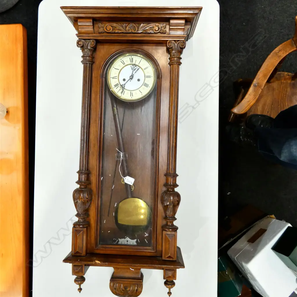 WALL CLOCK GLASS H. 1230MM Image 1++