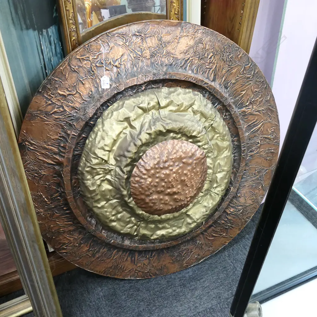 RETRO COPPER PLAQUE D 1000 MM Image 1++