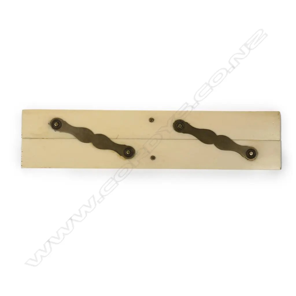 IVORY 6" PARALLEL RULE Image 1++