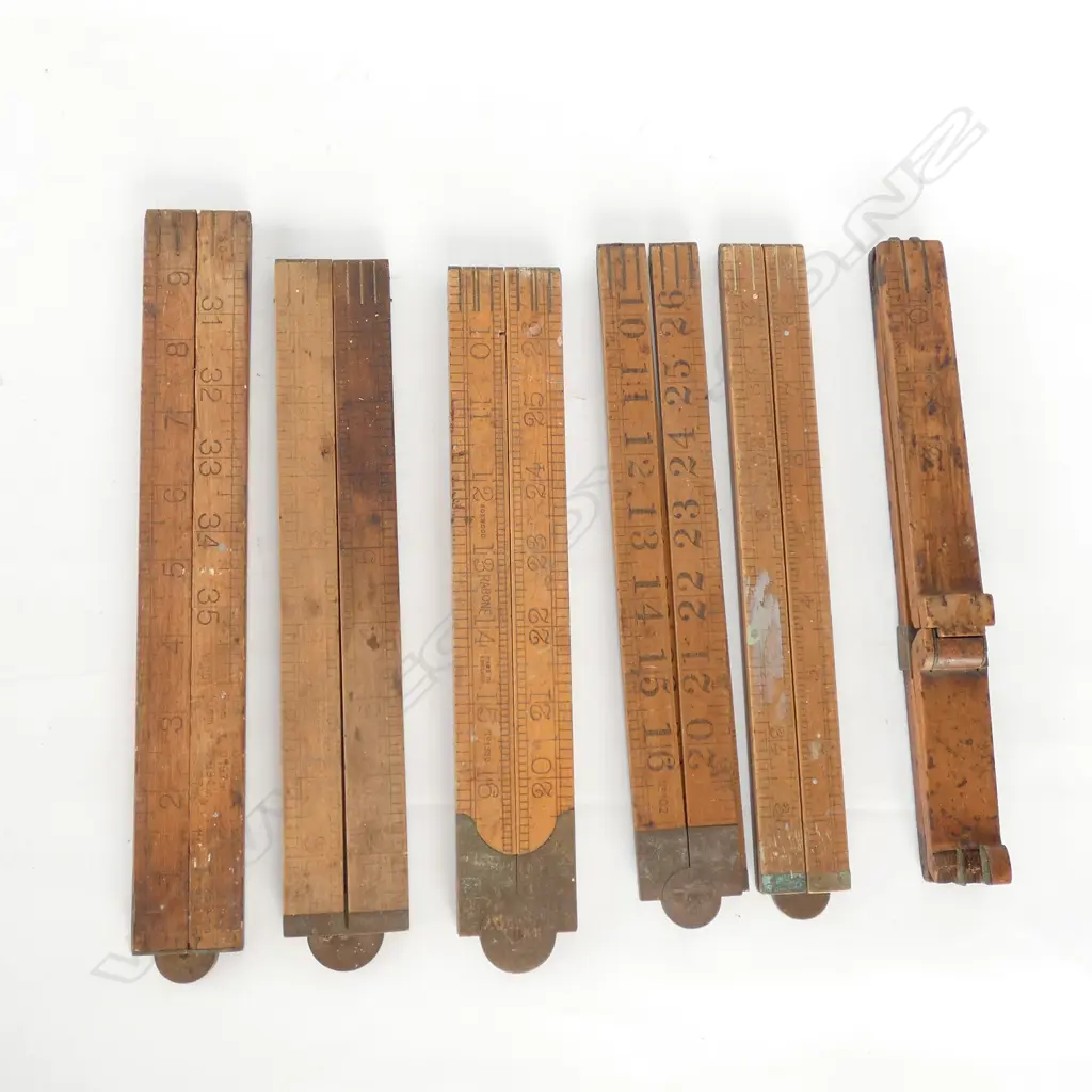 6 FOLDING RULERS Image 1++