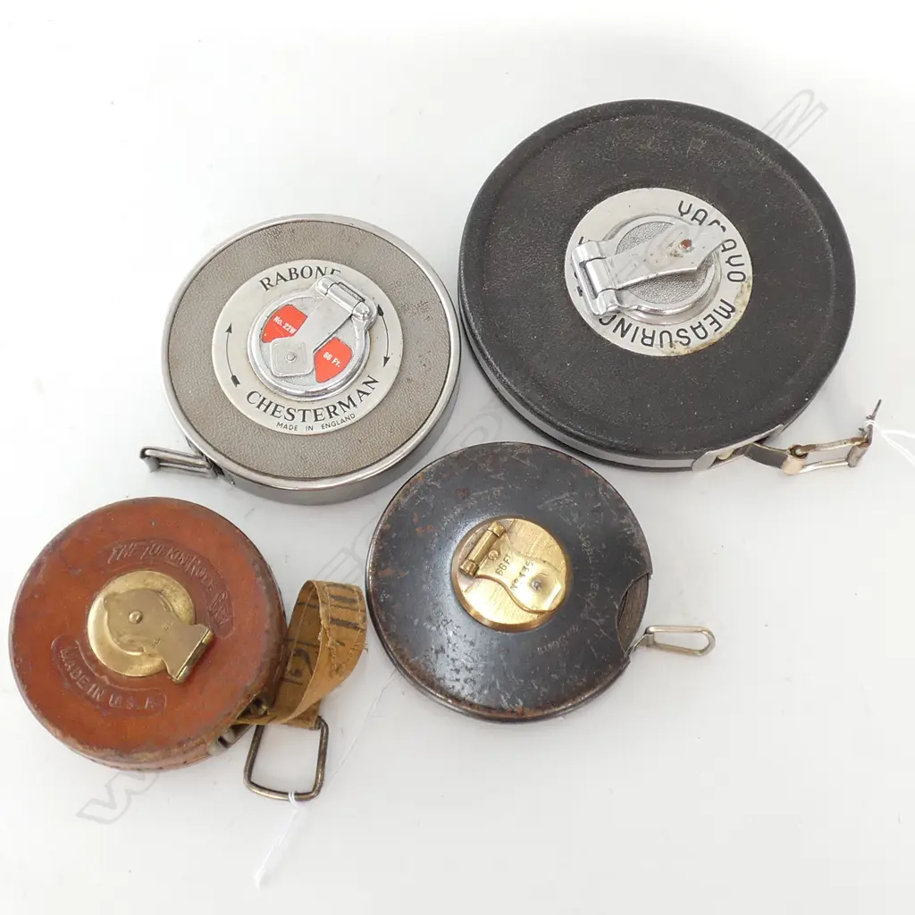 4 TAPE MEASURES; LUFKIN, 2 RABONE, YAMAYO Image 1++