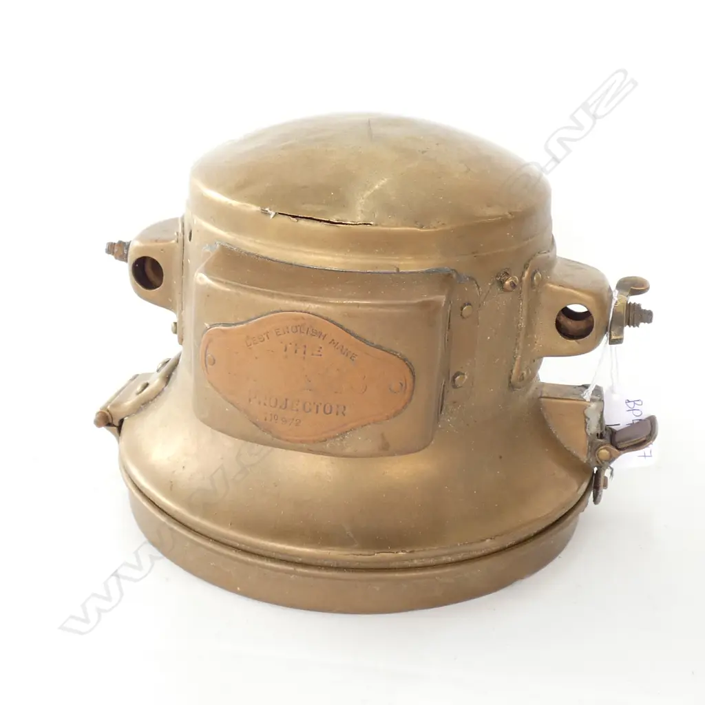 EARLY CAR LAMP 'THE H&B PROJECTOR' 180MM DIA Image 1++