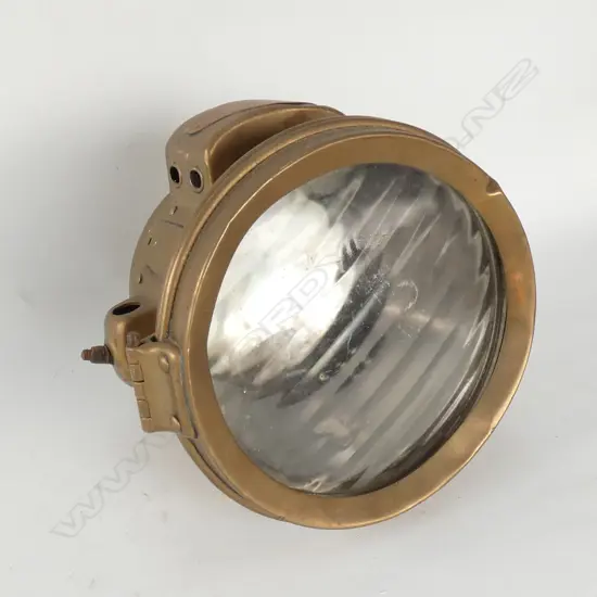 EARLY CAR LAMP 'THE H&B PROJECTOR' 180MM DIA