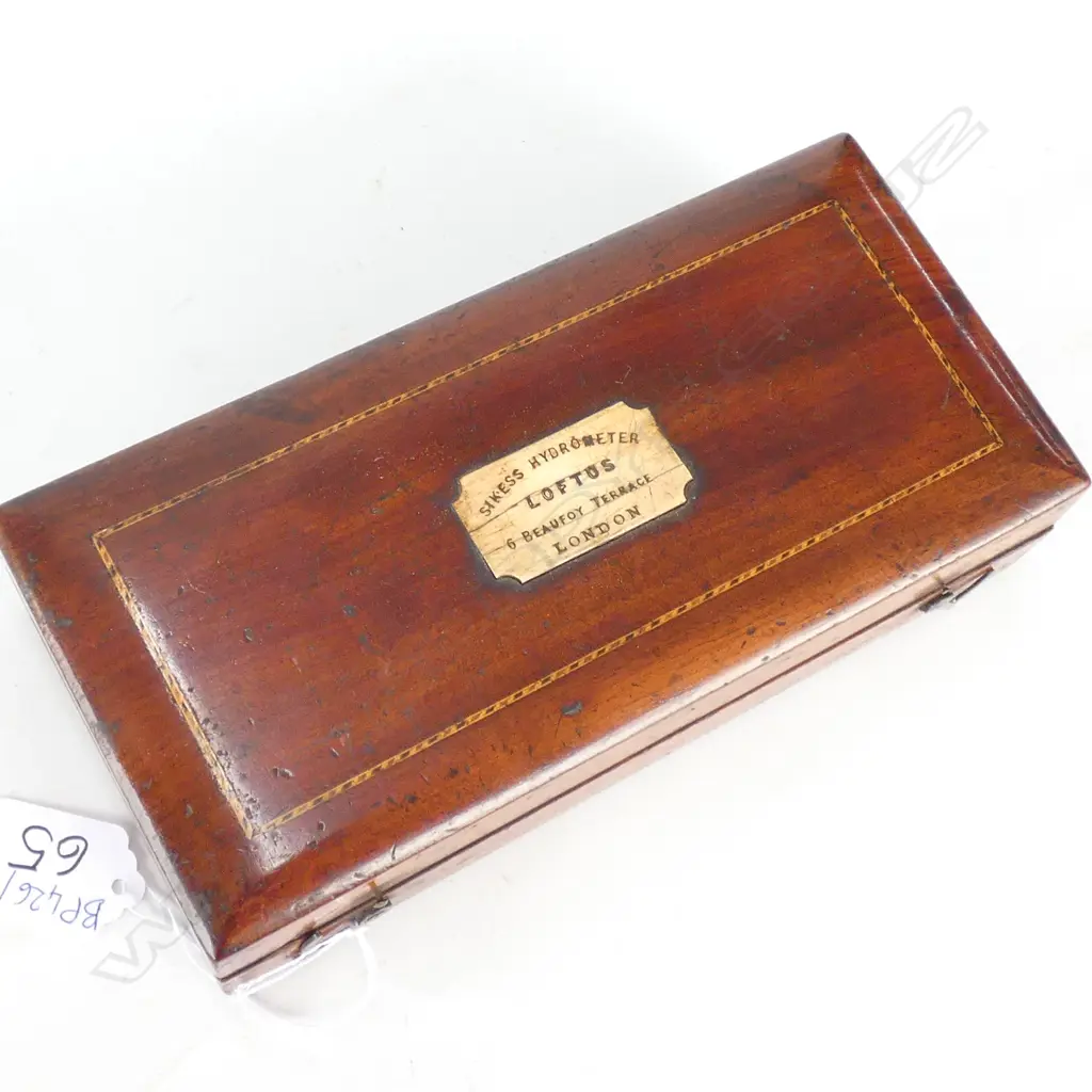SIKESS HYROMETER LOFTOS LONDON CASED Image 1++