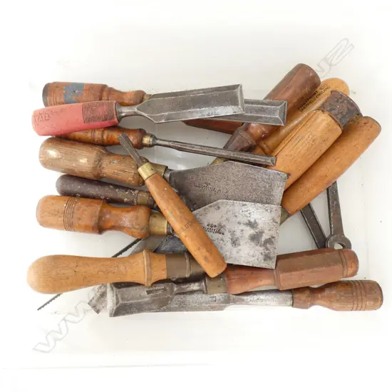 COLLECTION ASST. CHISELS, ETC