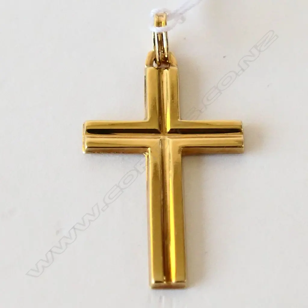 10K GOLD CRUCIFIX 1.76gms Image 1++
