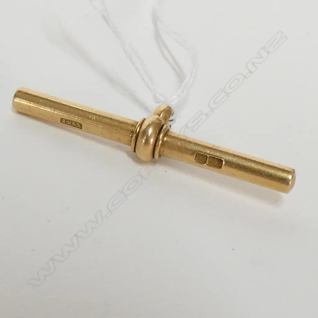 18CT T BAR 7.3 GRAMS  Image 1++