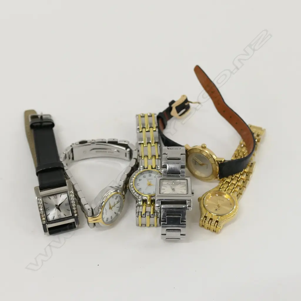 CASIO QUARTZ LADIES WATCH WORKING & 5 OTHERS Image 1++