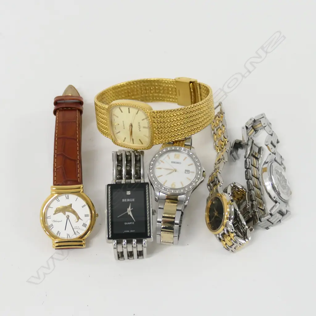 CASIO, SEIKO & 4 OTHER LADIES WATCHES Image 1++