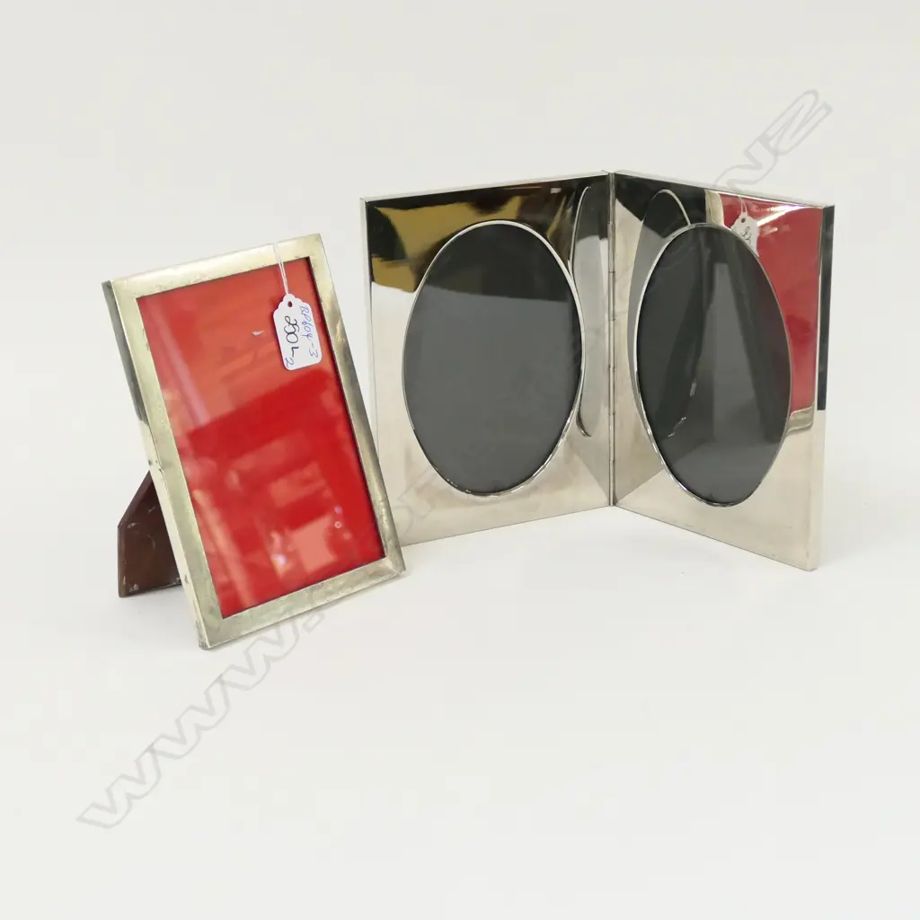SILVER ? PHOTO FRAME & OTHER DBLE FRAME Image 1++