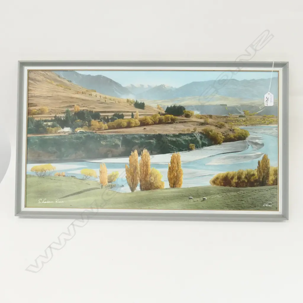 WHITES AVIATION PHOTO OF THE SHOTOVER RIVER L730 MM Image 1++