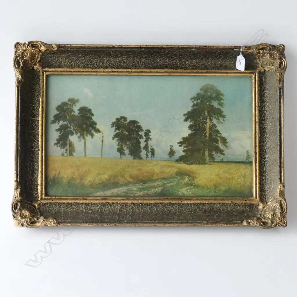 LANDSCAPE PRINT IN GILT FRAME 610 X 415MM Image 1++