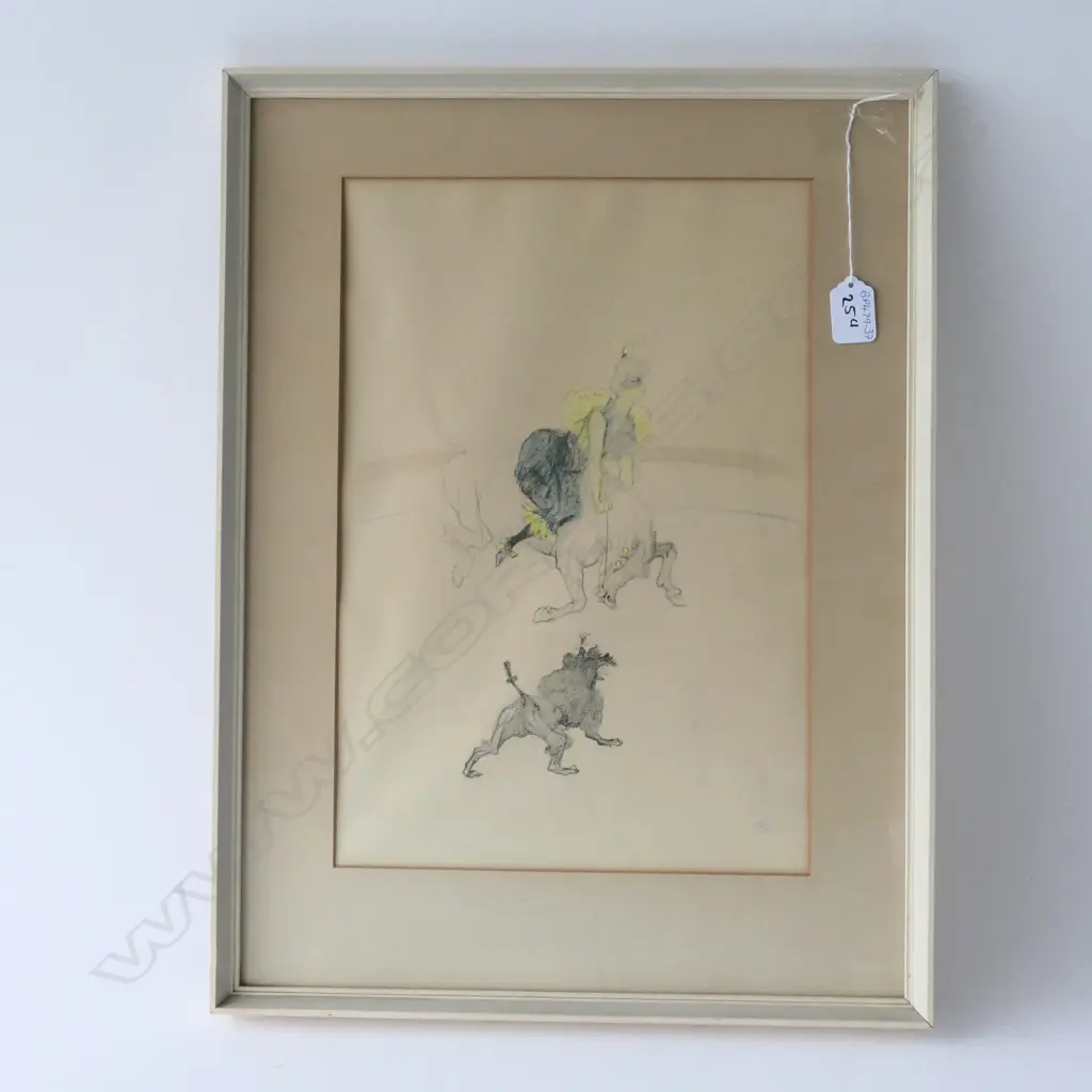 TOULOUSE LAUTREC CIRCUS PRINT Image 1++