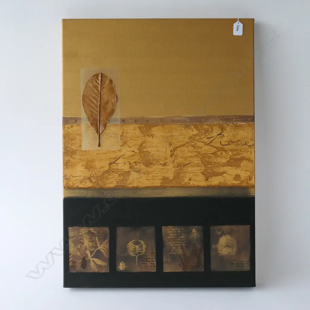 ANNA STICHBURY MIXED MEDIA ON CANVAS 2001 700 X 500MM Image 1++