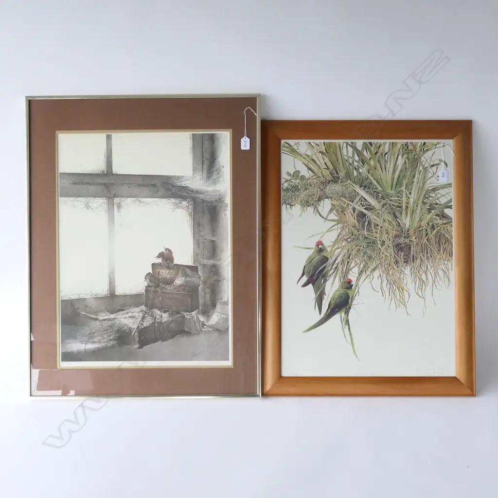 TWO RAYMOND CHING BIRD PRINTS, SIGNED LTD ED Image 1++