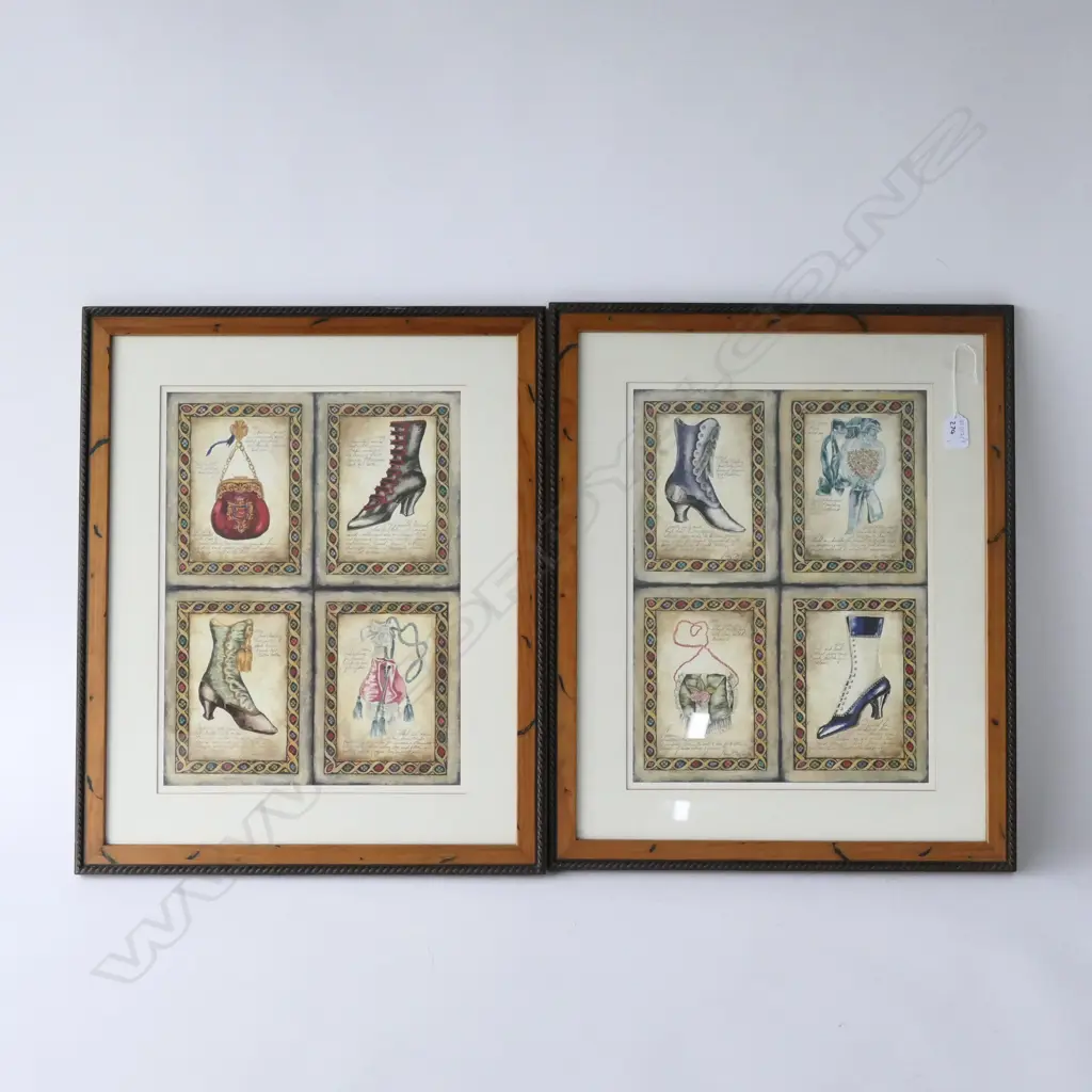 PR PRINTS - VICTORIAN LADIES' HANDBAGS AND FOOTWEAR Image 1++