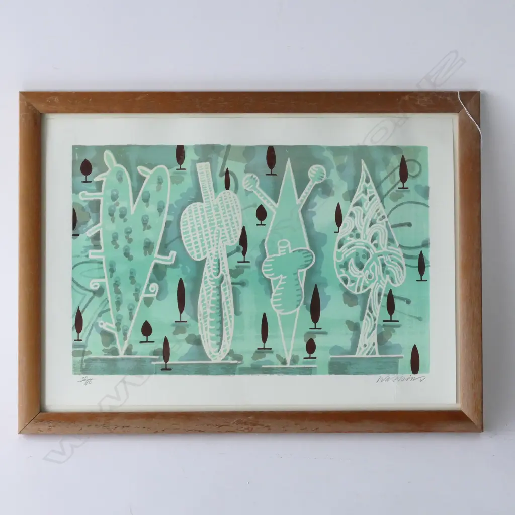DENYS WATKINS PRINT, 50 OF 116, 610 X 450MM Image 1++