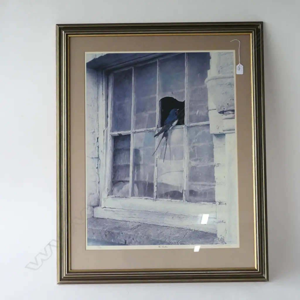 RAYMOND CHING PRINT "THE SWALLOW" SIGNED ED 100/850 680X501mm  Image 1++