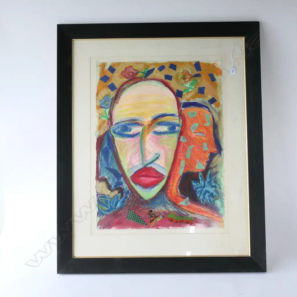 FRAMED PASTEL S+ D 86 550 X 750 MM Image 1++