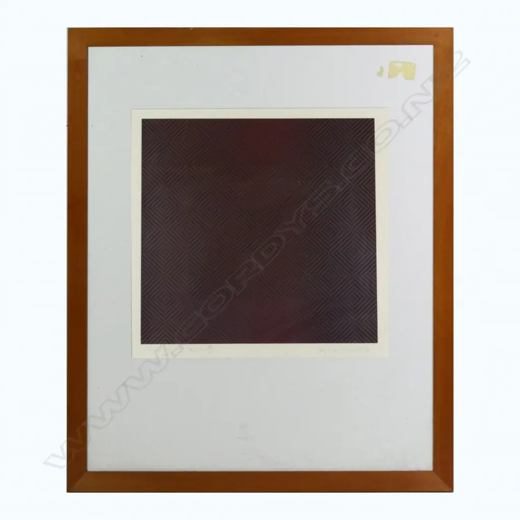 MERVYN WILLIAMS (b.1940) SCREENPRINT 16/25, 'HORUS SERIES XII', SIGNED TITLED & DATED '80, 450 x 450mm Image 1++