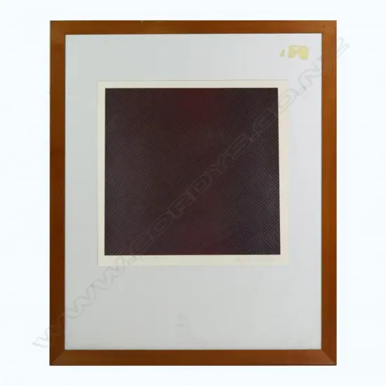 MERVYN WILLIAMS (b.1940) SCREENPRINT 16/25, 'HORUS SERIES XII', SIGNED TITLED & DATED '80, 450 x 450mm