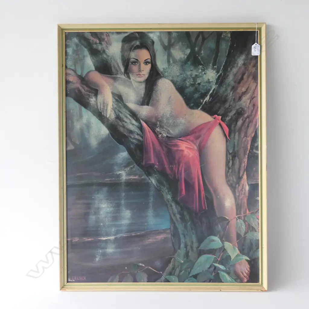 J. H. LYNCH KITCH LADY PRINT AF 790 X 615MM Image 1++