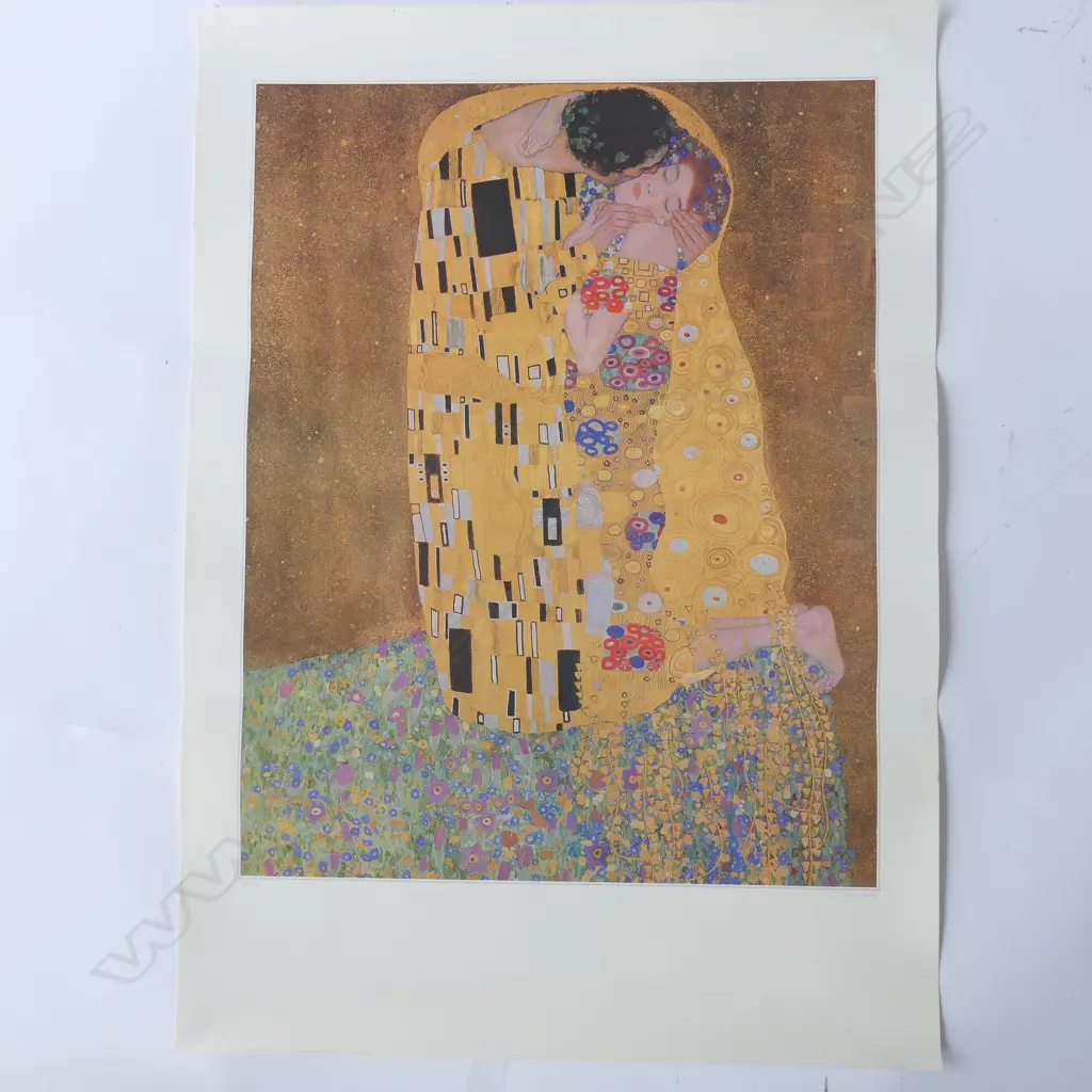 UNFRAMED GUSTAV KLIMT PRINT W 500 MM Image 1++
