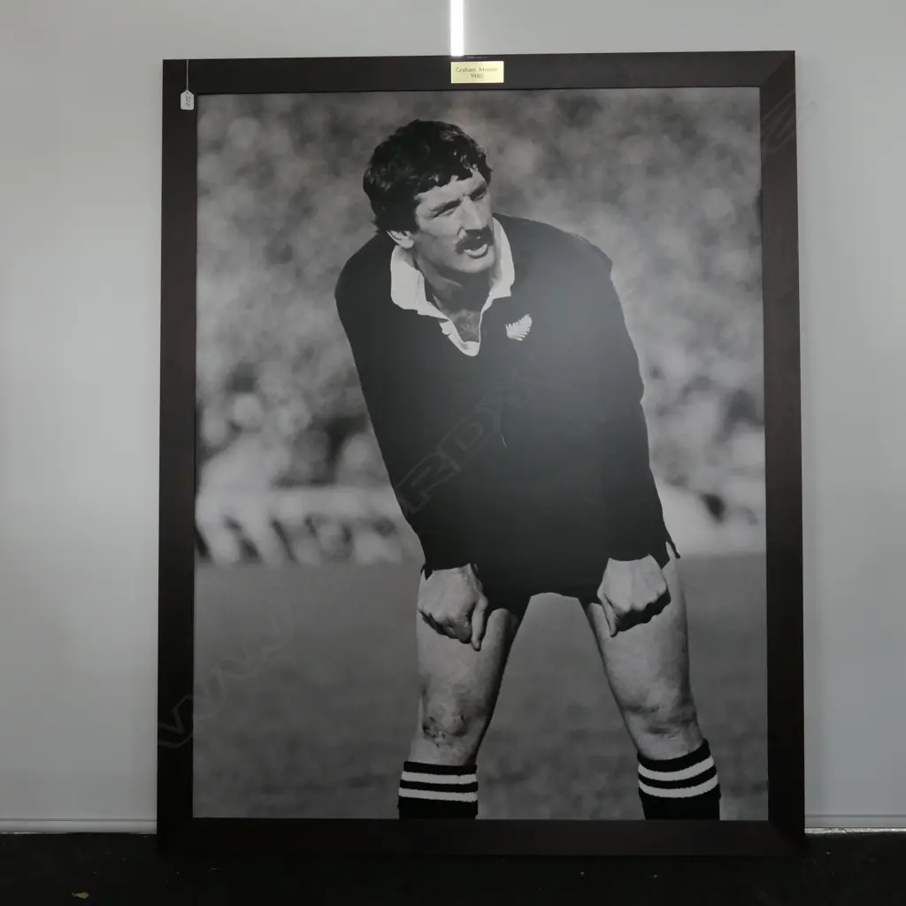 POSTER OF ALL BLACK GRAHAM MOURIE 19801.5 X 1.2 M Image 1++
